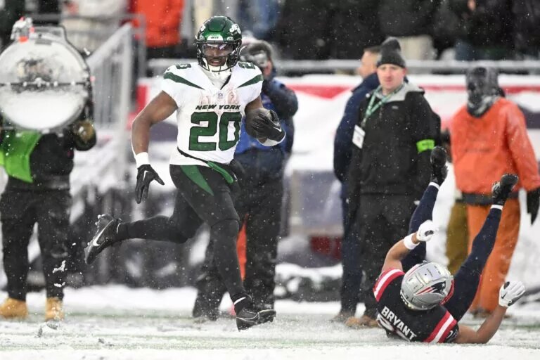 2023 New York Jets running back Breece Hall