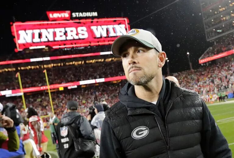 Green Bay Packers head coach Matt LaFleur