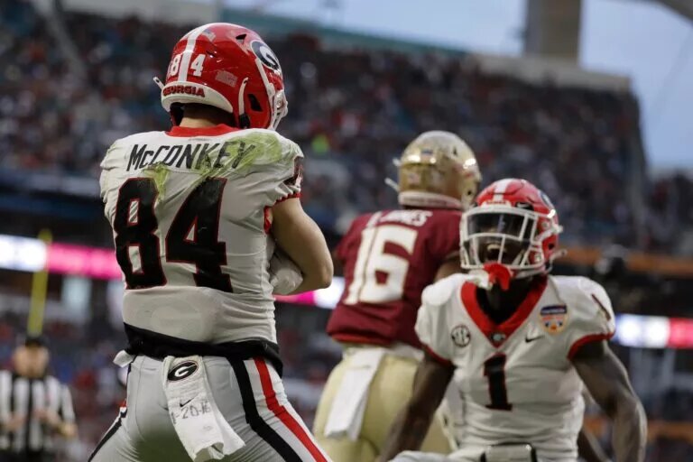 Ladd McConkey Senior Bowl