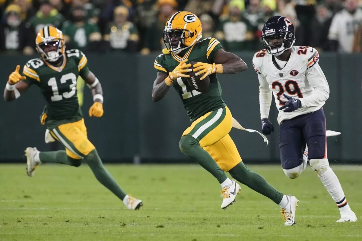 Green Bay Packers Jayden Reed