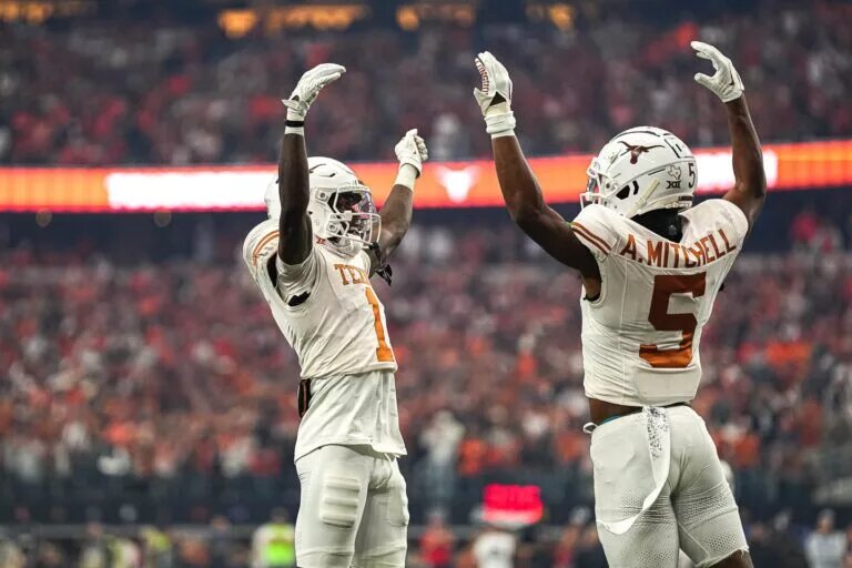 Xavier Worthy Texas wide receiver
