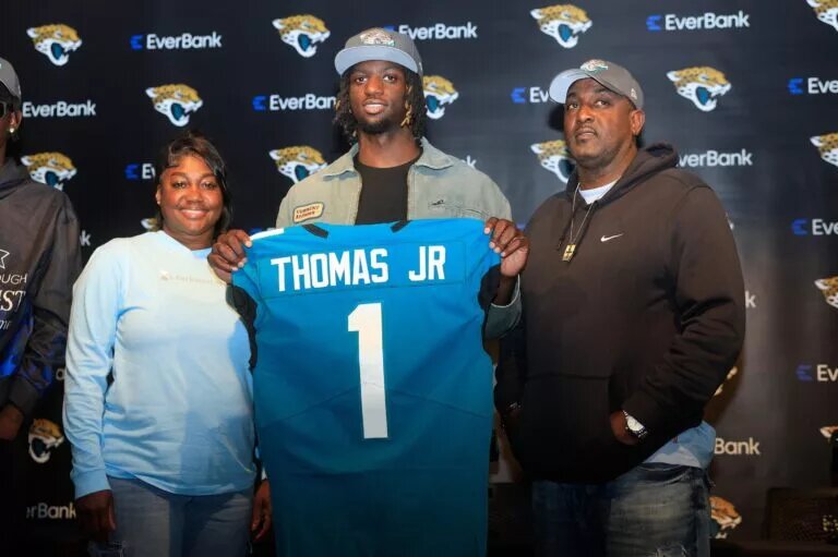 2024 Jacksonville Jaguars NFL Draft Pick Brian Thomas Jr.