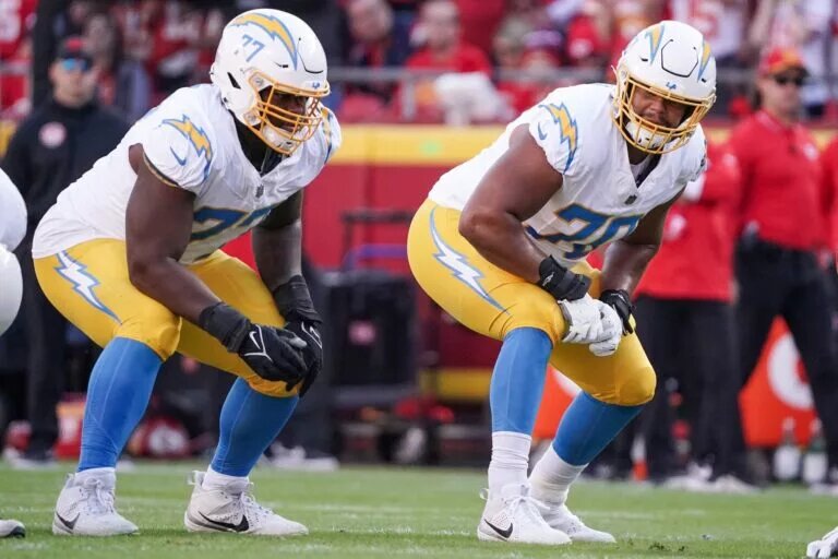 Los Angeles Chargers offensive line