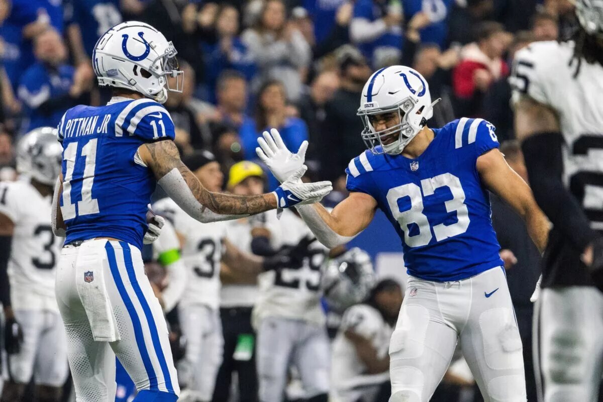 Colts wide receiver Michael Pittman Jr