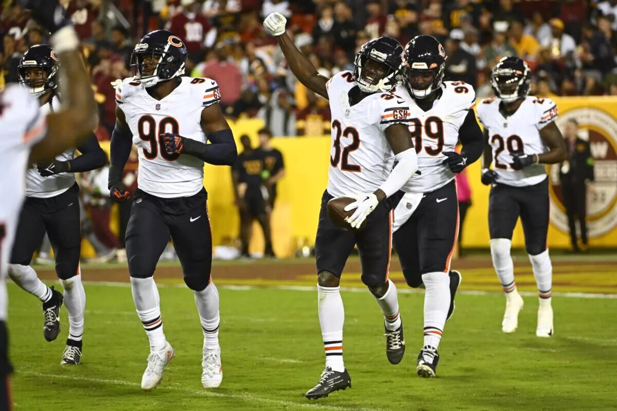 Bears players playing time