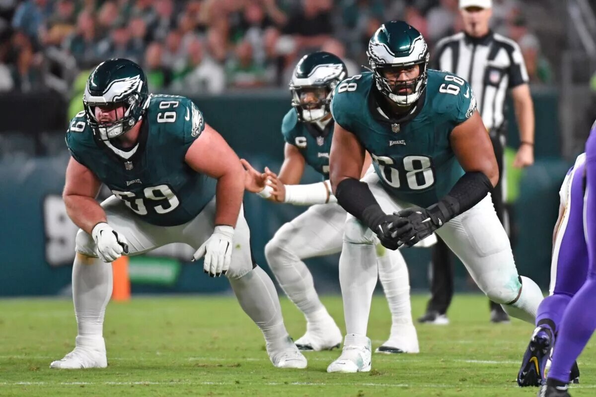 Landon Dickerson, Eagles offensive guard