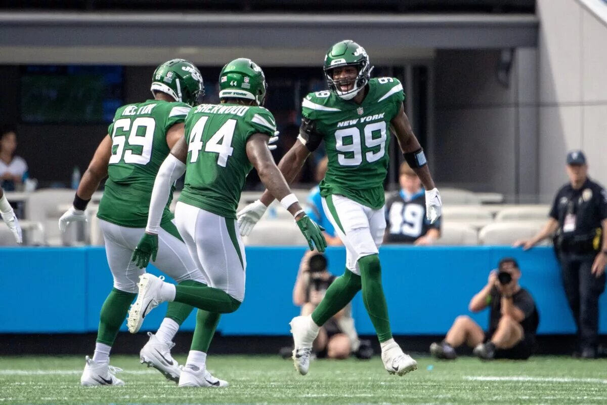 New York Jets defensive end Will McDonald