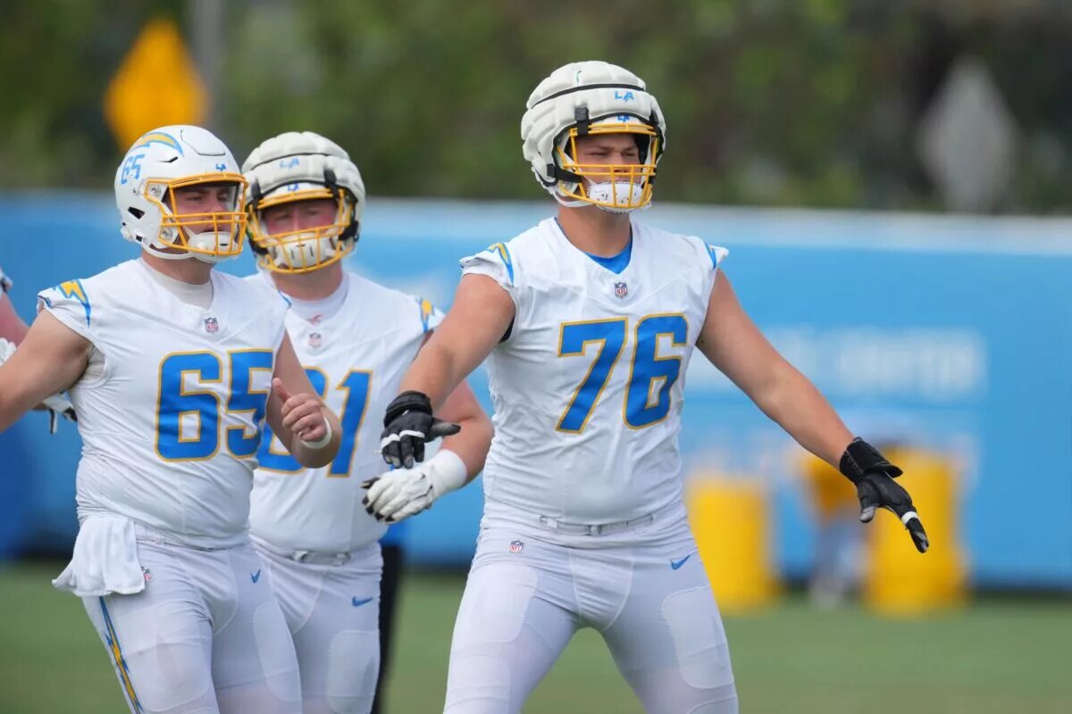 2024 NFL Draft first round pick Joe Alt of the Los Angeles Chargers