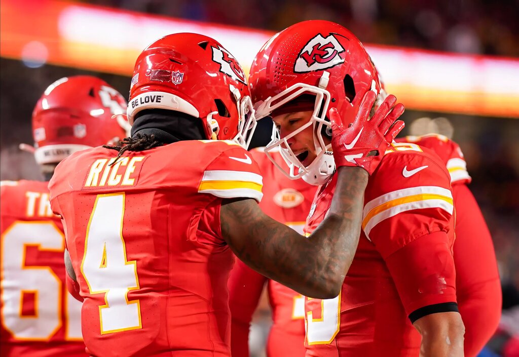 Rashee Rice, Patrick Mahomes, Kansas City Chiefs