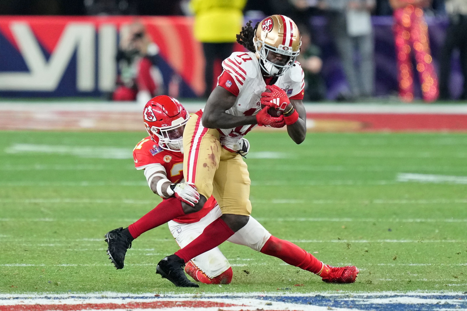 San Francisco 49ers wide receiver Brandon Aiyuk