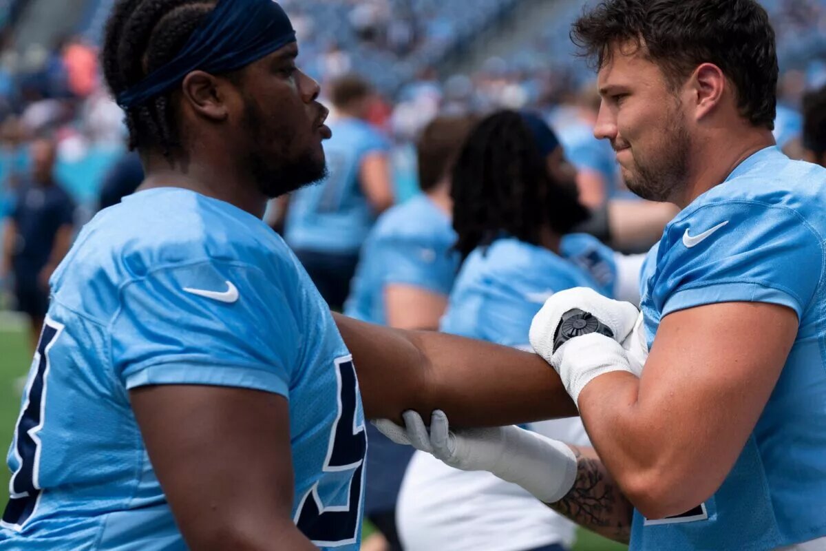 Saddiq Charles, Dillon Radunz, Tennessee Titans