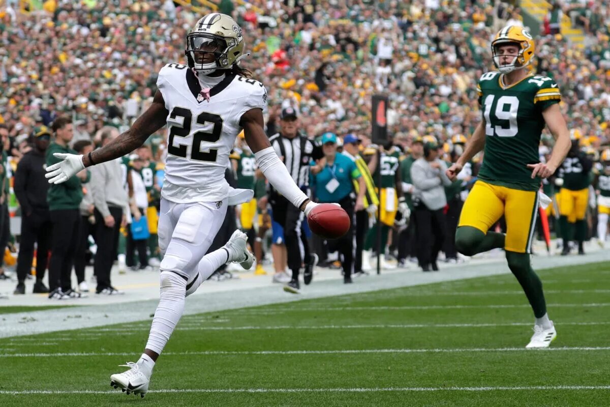 New Orleans Saints wide receiver Rashid Shaheed