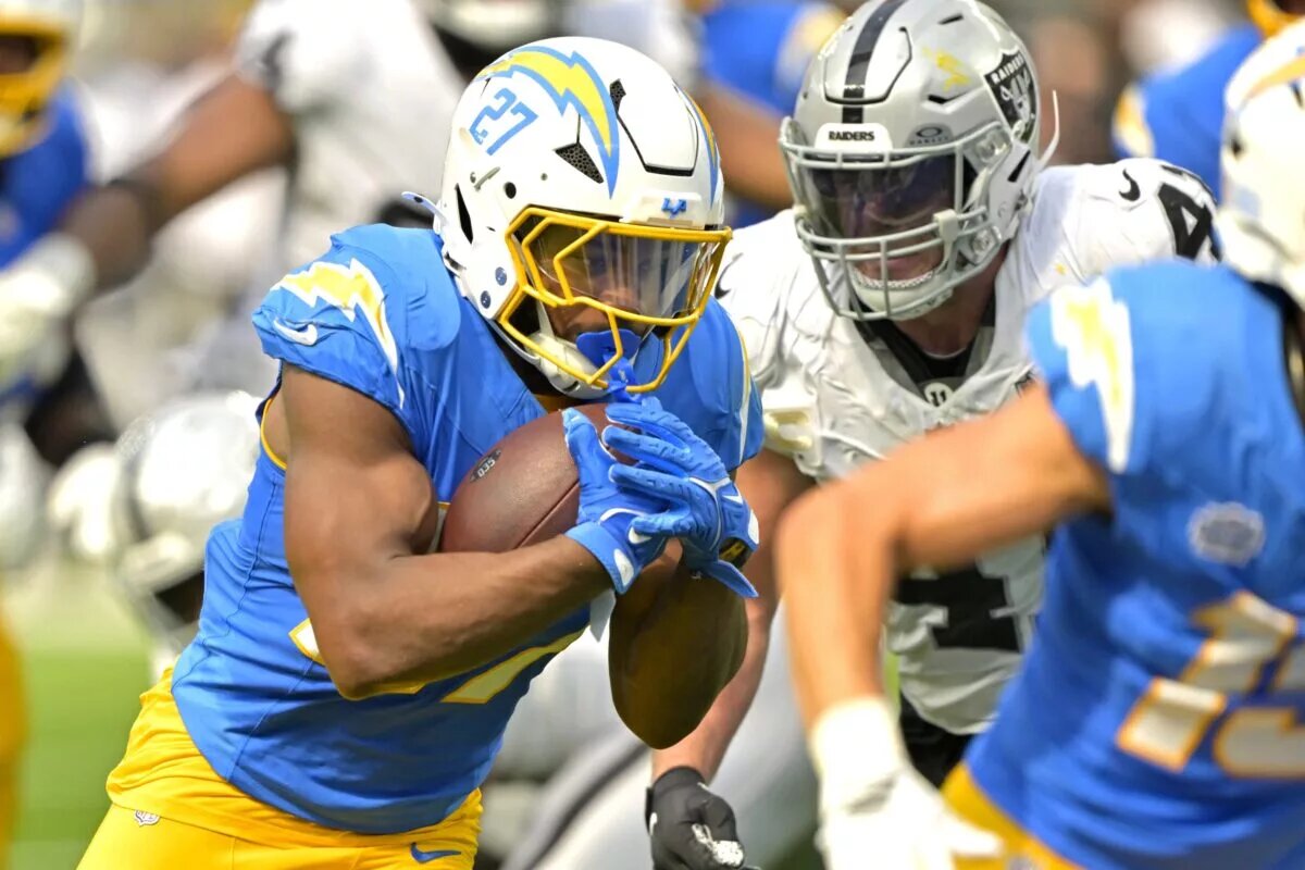 Los Angeles star running back J.K. Dobbins