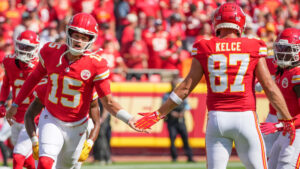 Patrick Mahomes, Travis Kelce, Kansas City Chiefs