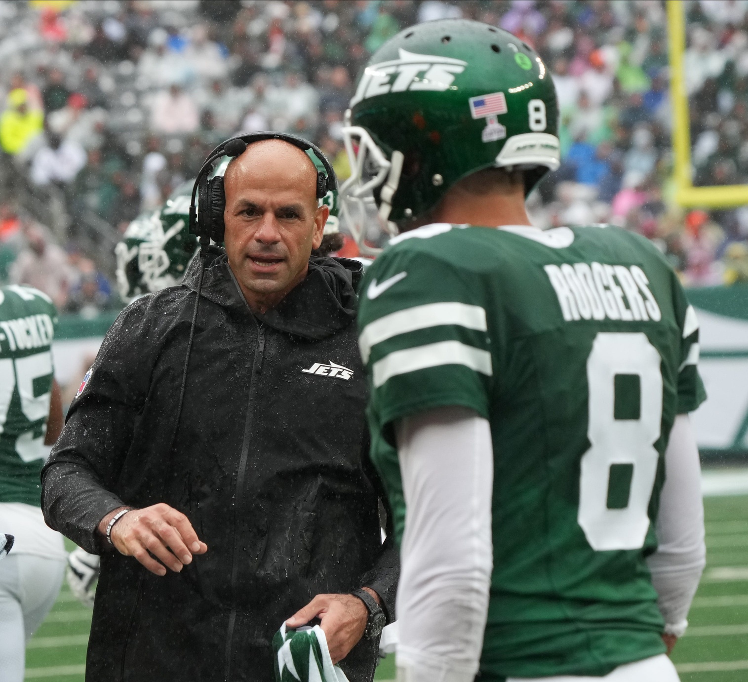 former New York Jets head coach Robert Saleh