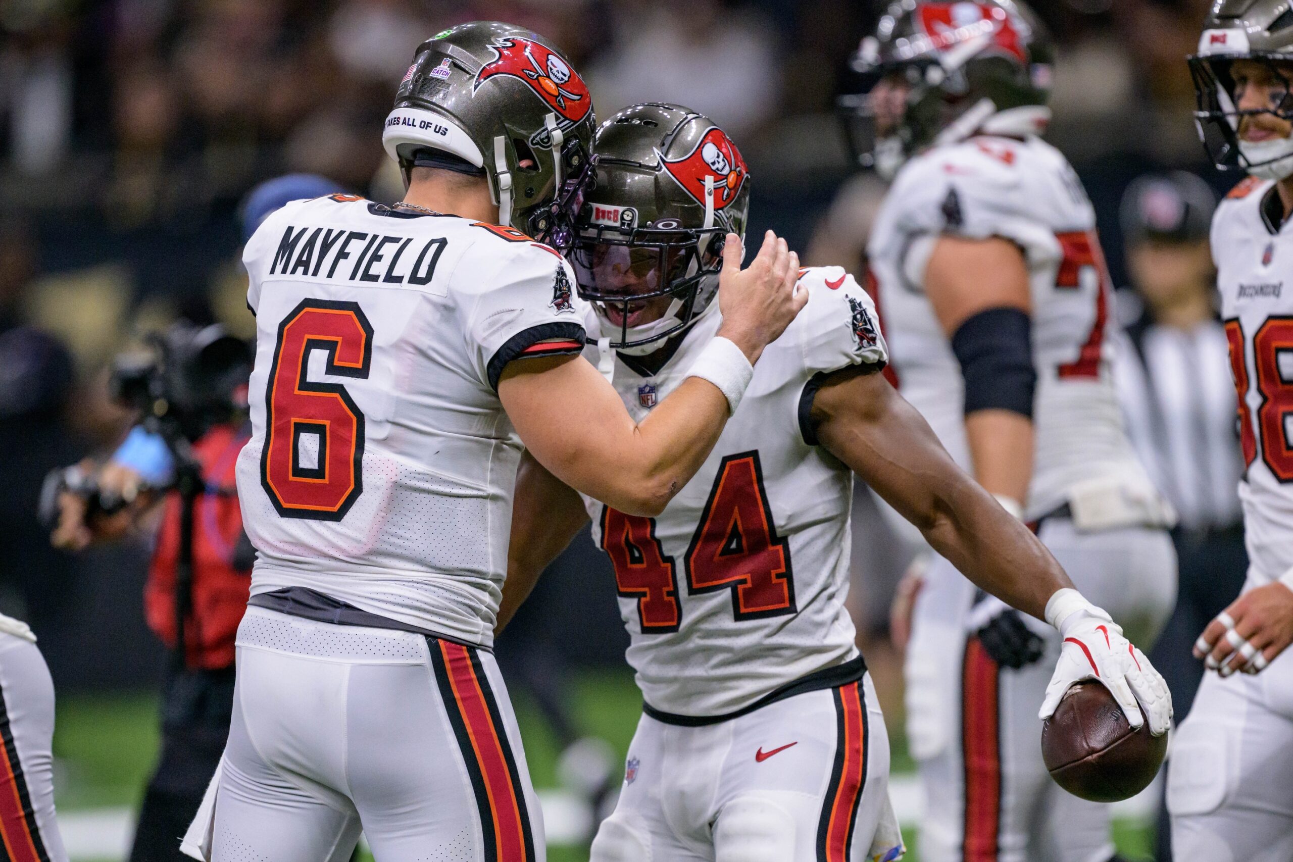 quarterback Baker Mayfield, Tampa Bay Buccaneers