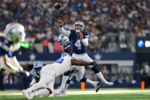 Dallas Cowboys quarterback Dak Prescott