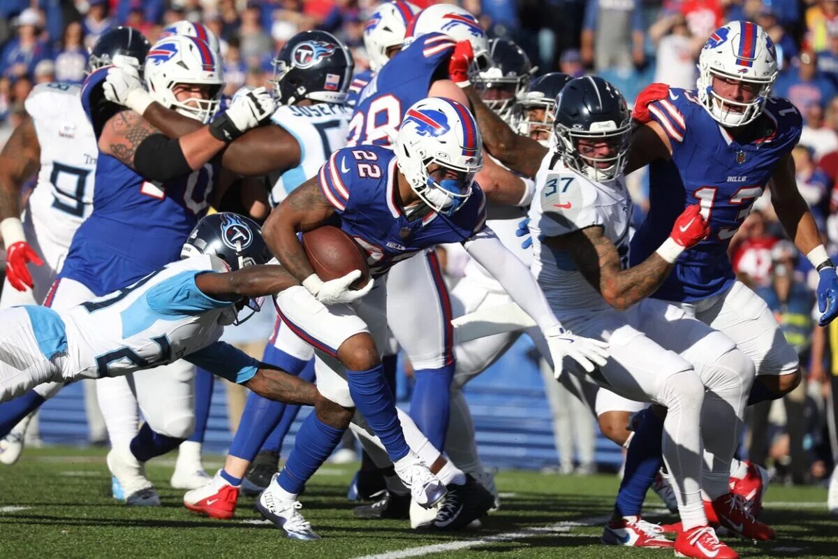 Buffalo Bills rookie running back Ray Davis