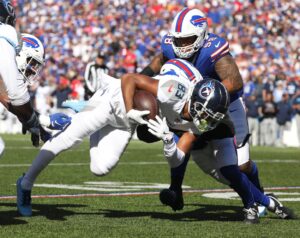 Buffalo Bills linebacker Terrel Bernard