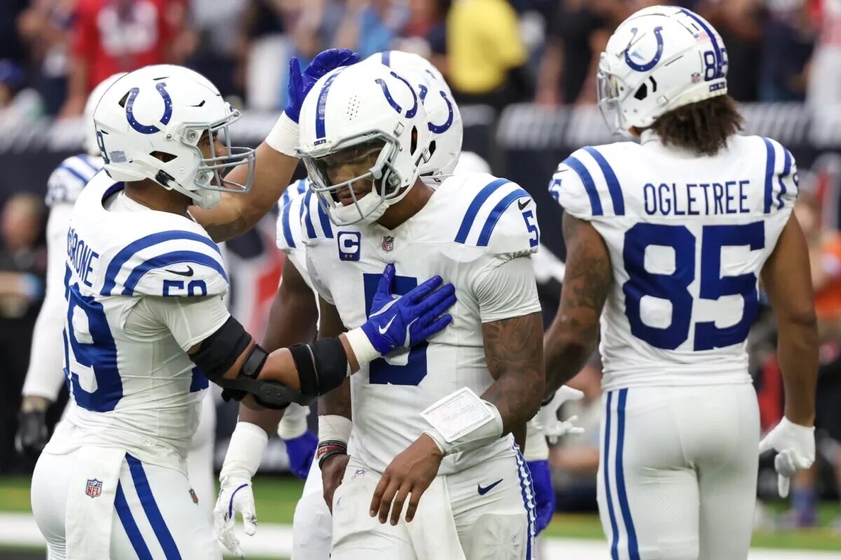 Indianapolis Colts quarterback Anthony Richardson