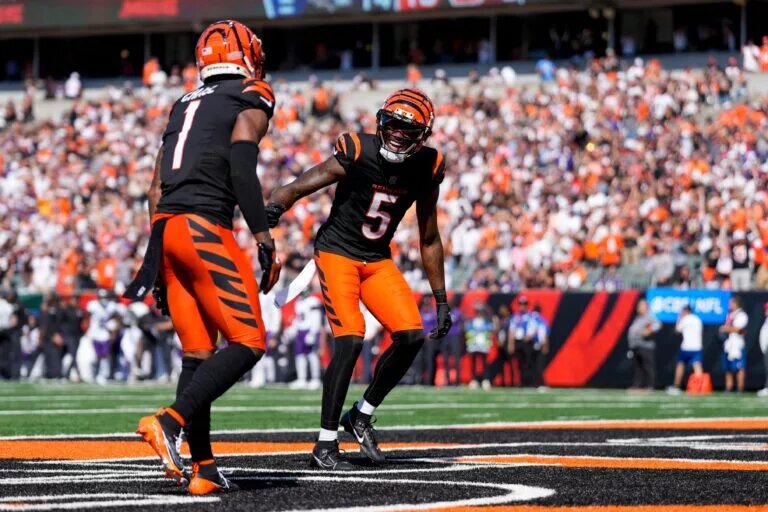 bengals higgins saints chargers