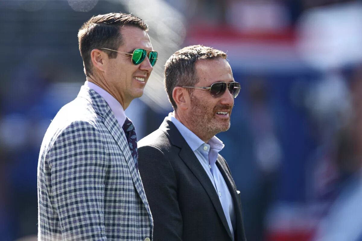Joe Schoen, Howie Roseman, New York Giants