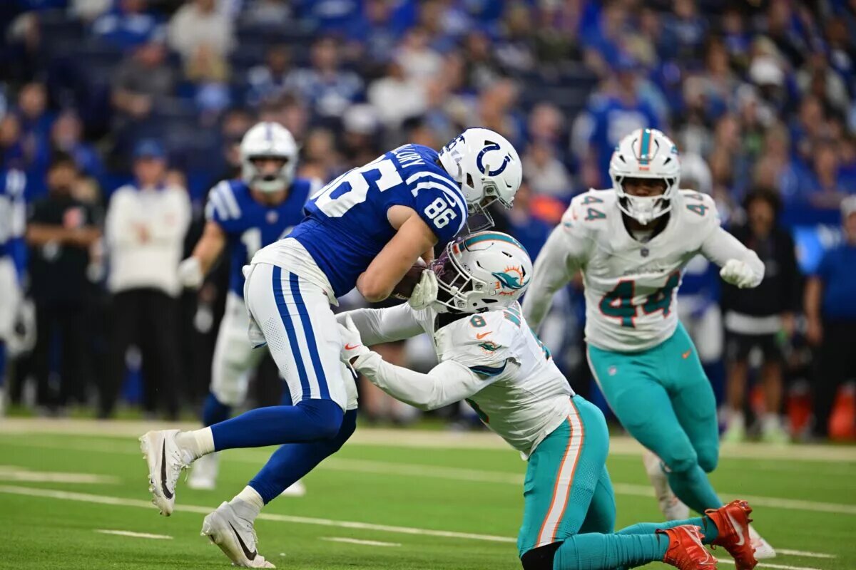 Colts tight end Will Mallory