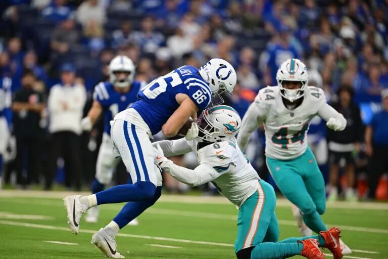 Colts tight end Will Mallory