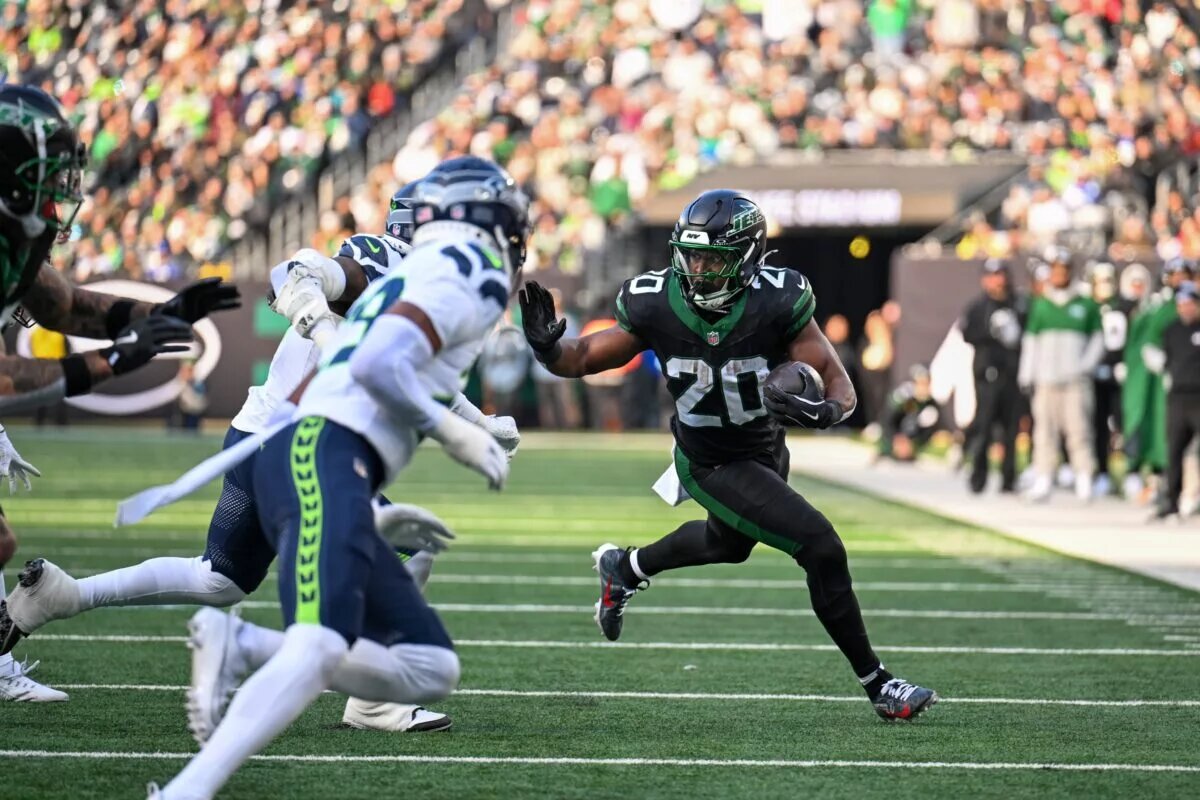 New York Jets running back Breece Hall