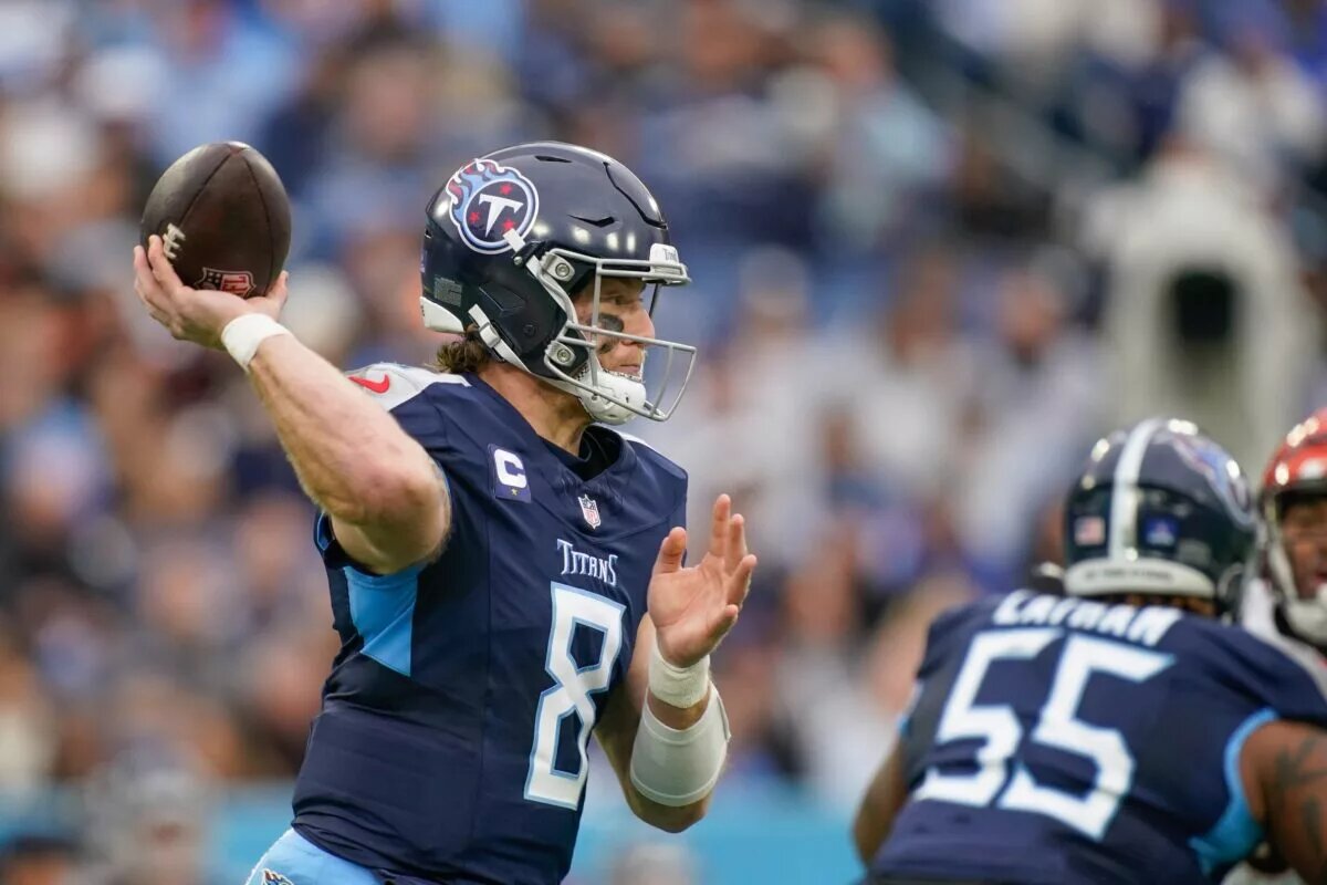 Tennessee Titans quarterback Will Levis