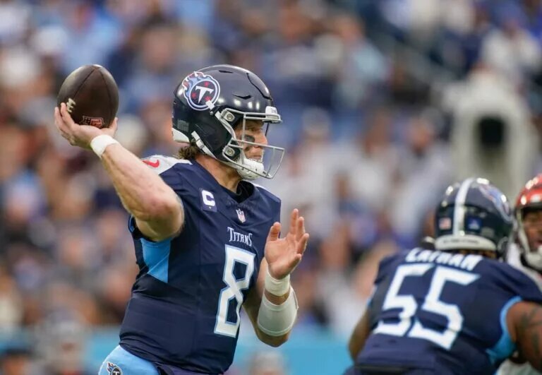 Tennessee Titans quarterback Will Levis