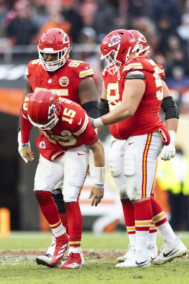 Kansas City Chiefs quarterback Patrick Mahomes