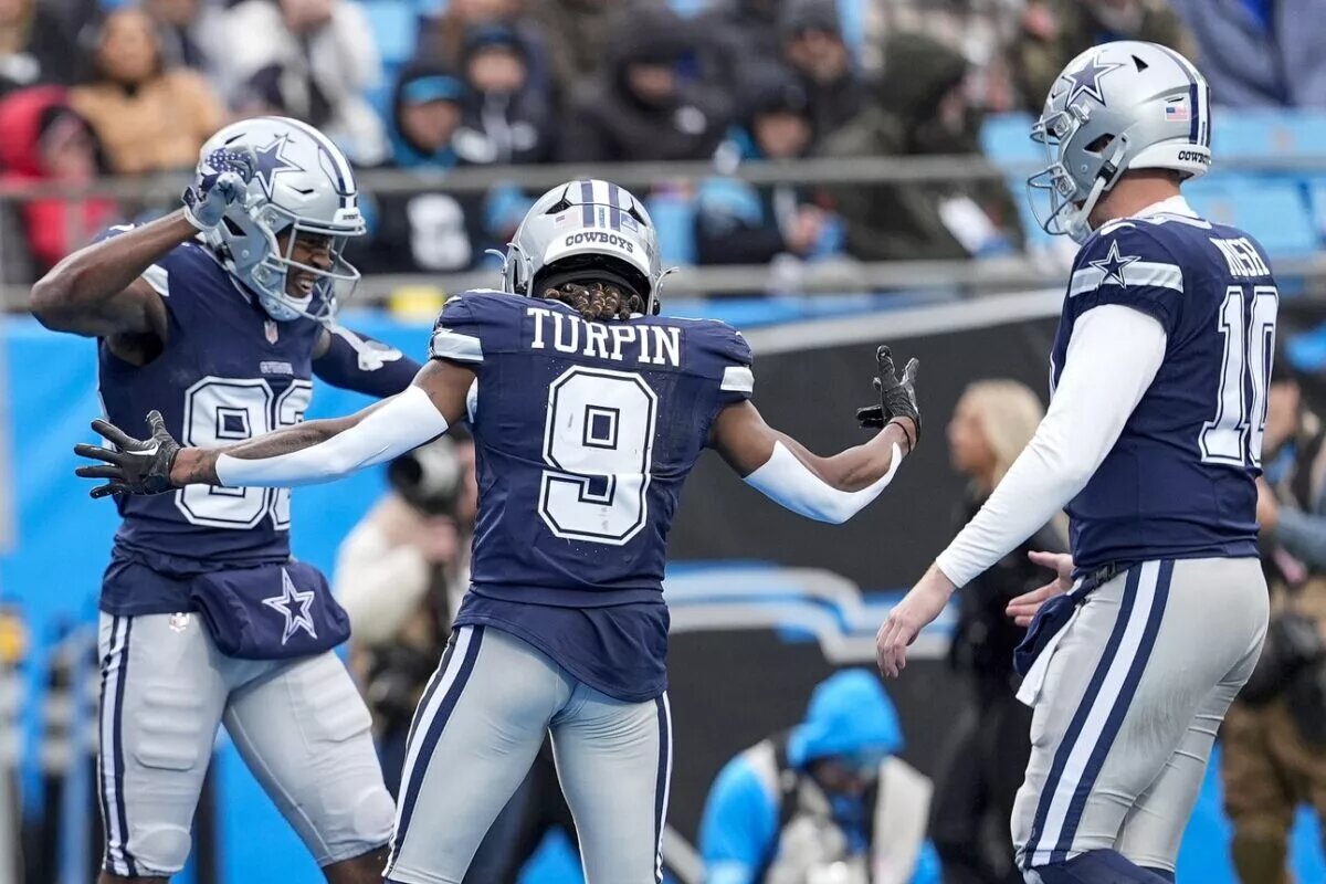 Dallas Cowboys wide receiver KaVontae Turpin