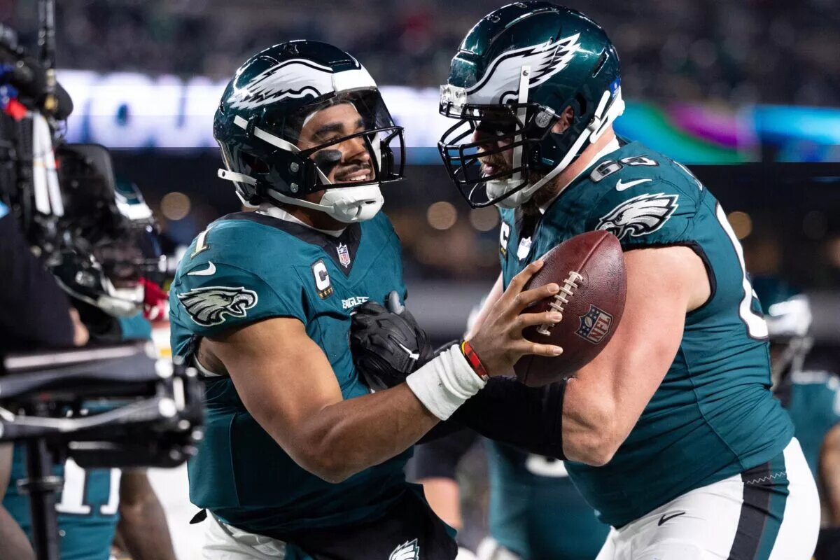Philadelphia Eagles quarterback Jalen Hurts