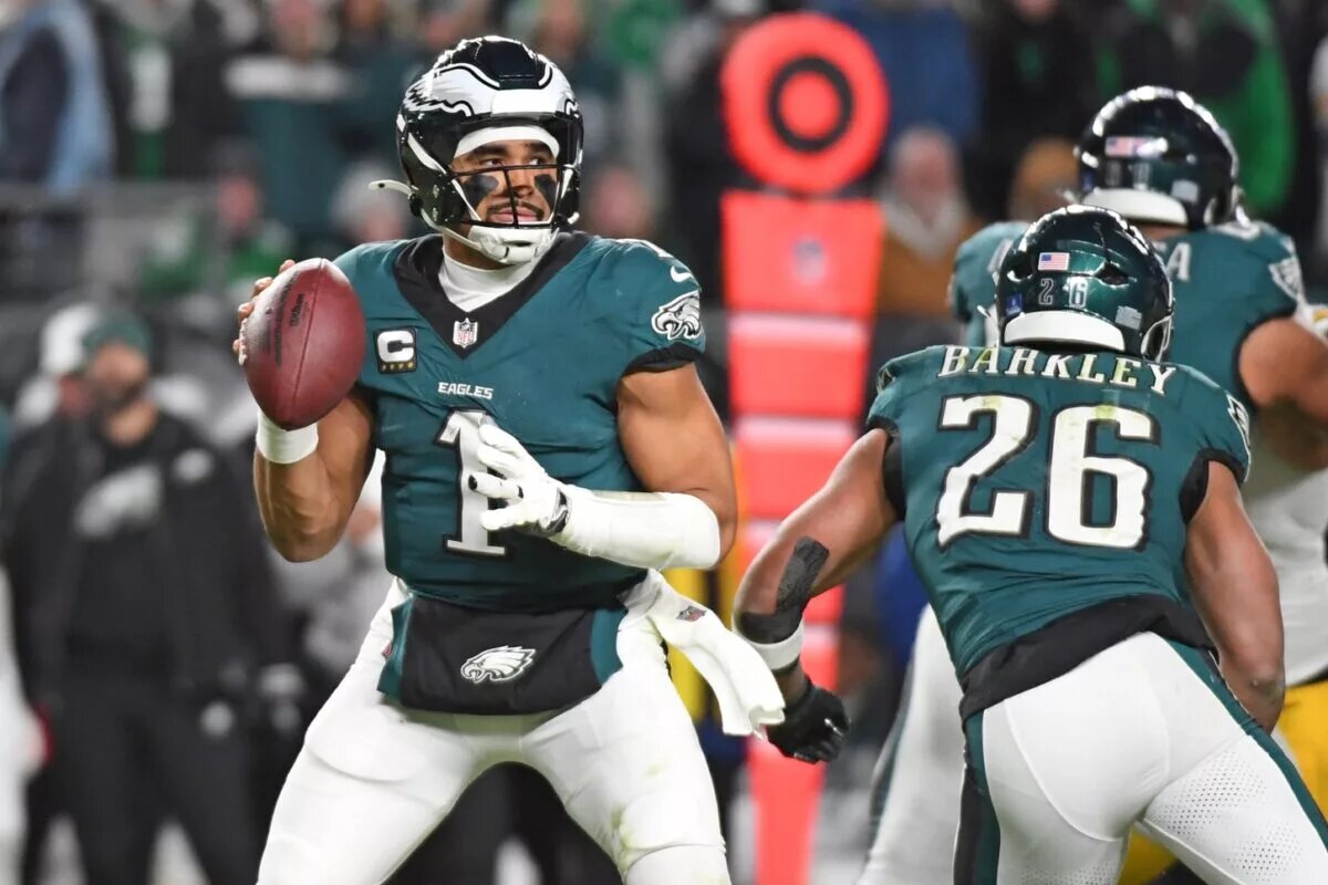 Philadelphia Eagles quarterback Jalen Hurts