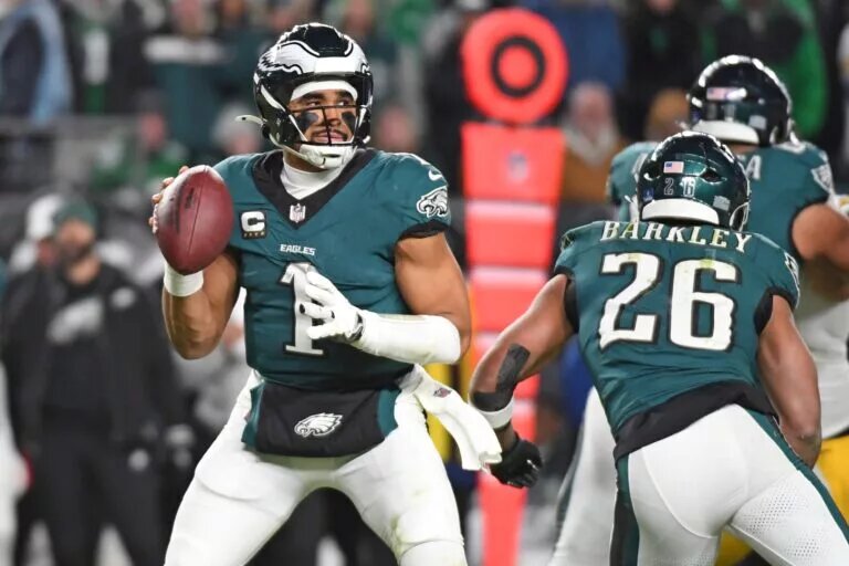 Philadelphia Eagles quarterback Jalen Hurts