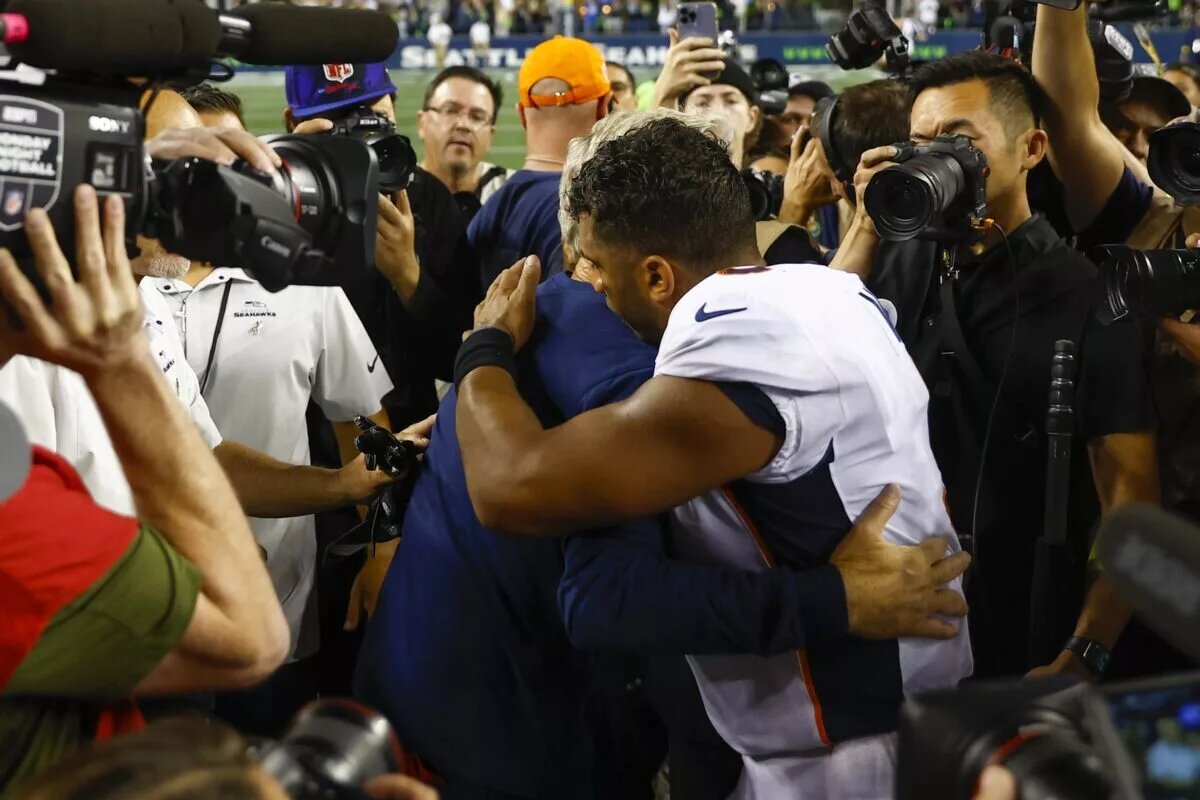 Russell Wilson Pete Carroll