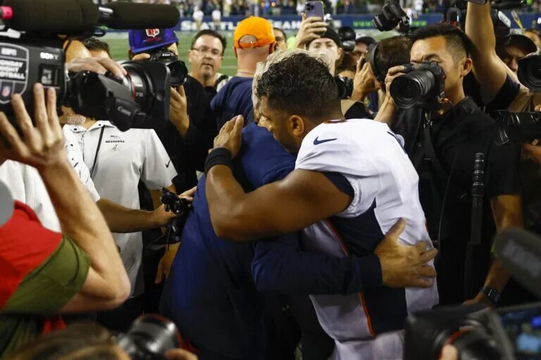 Russell Wilson Pete Carroll