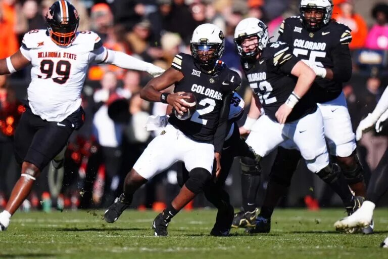 Shrine Bowl quarterback Shedeur Sanders, Colorado
