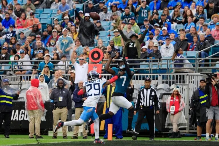 Jacksonville Jaguars wide receiver Brian Thomas Jr.