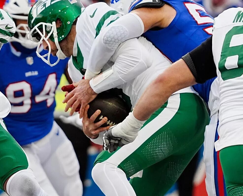 New York Jets quarterback Aaron Rodgers