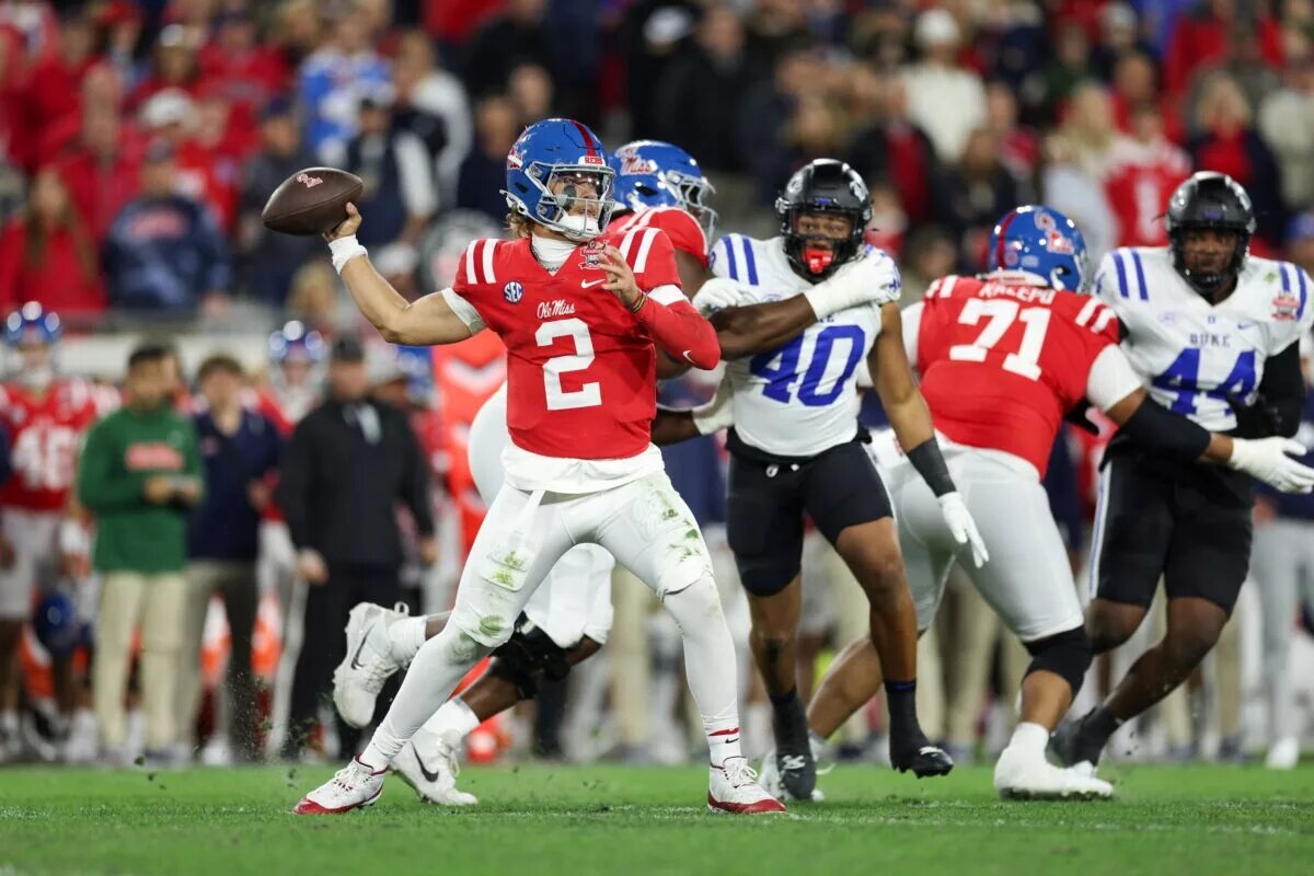 Jaxson Dart, quarterback Ole Miss