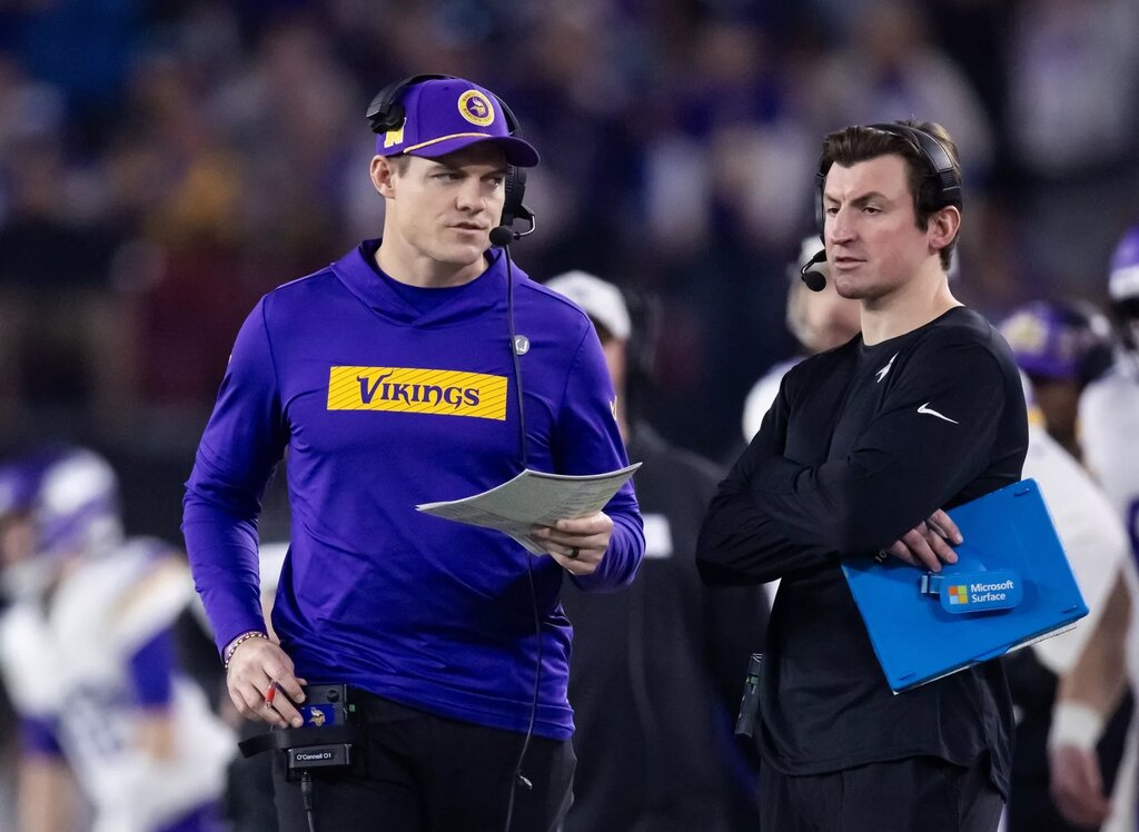 Miinnesota Vikings head coach Kevin O'Connell