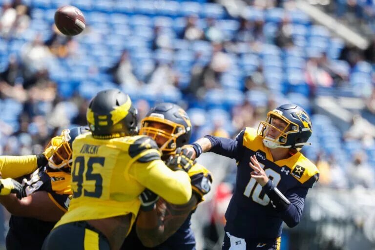 UFL quarterback Case Cookus