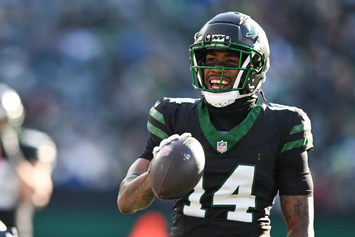 New York Jets wide receiver Malachi Corley