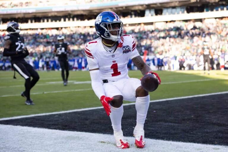Malik Nabers knee injury
