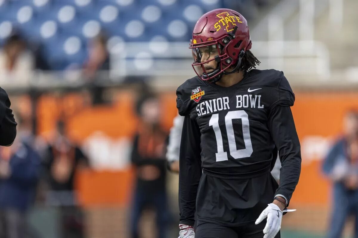NFL Draft prospect Darien Porter, cornerback, Iowa State