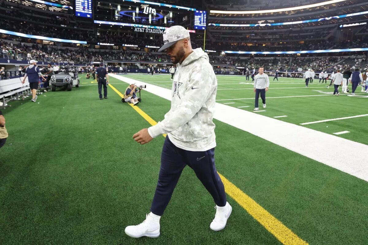 Dak Prescott, quarterback, Dallas Cowboys