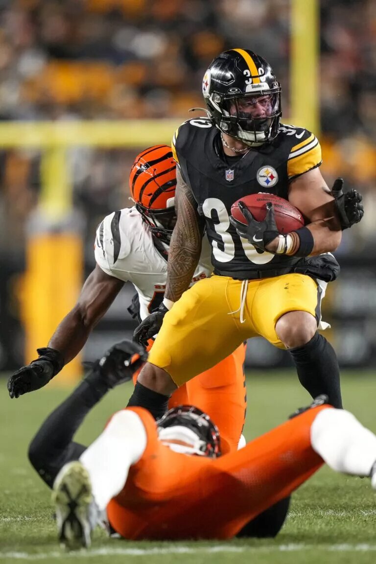 Jaylen Warren, running back. Pittsburgh Steelers