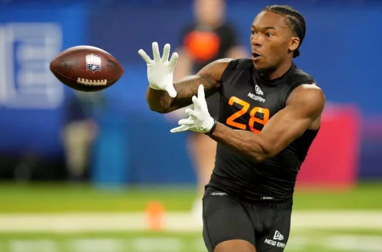 Wide receiver, Jaylin Lane, Virginia Tech